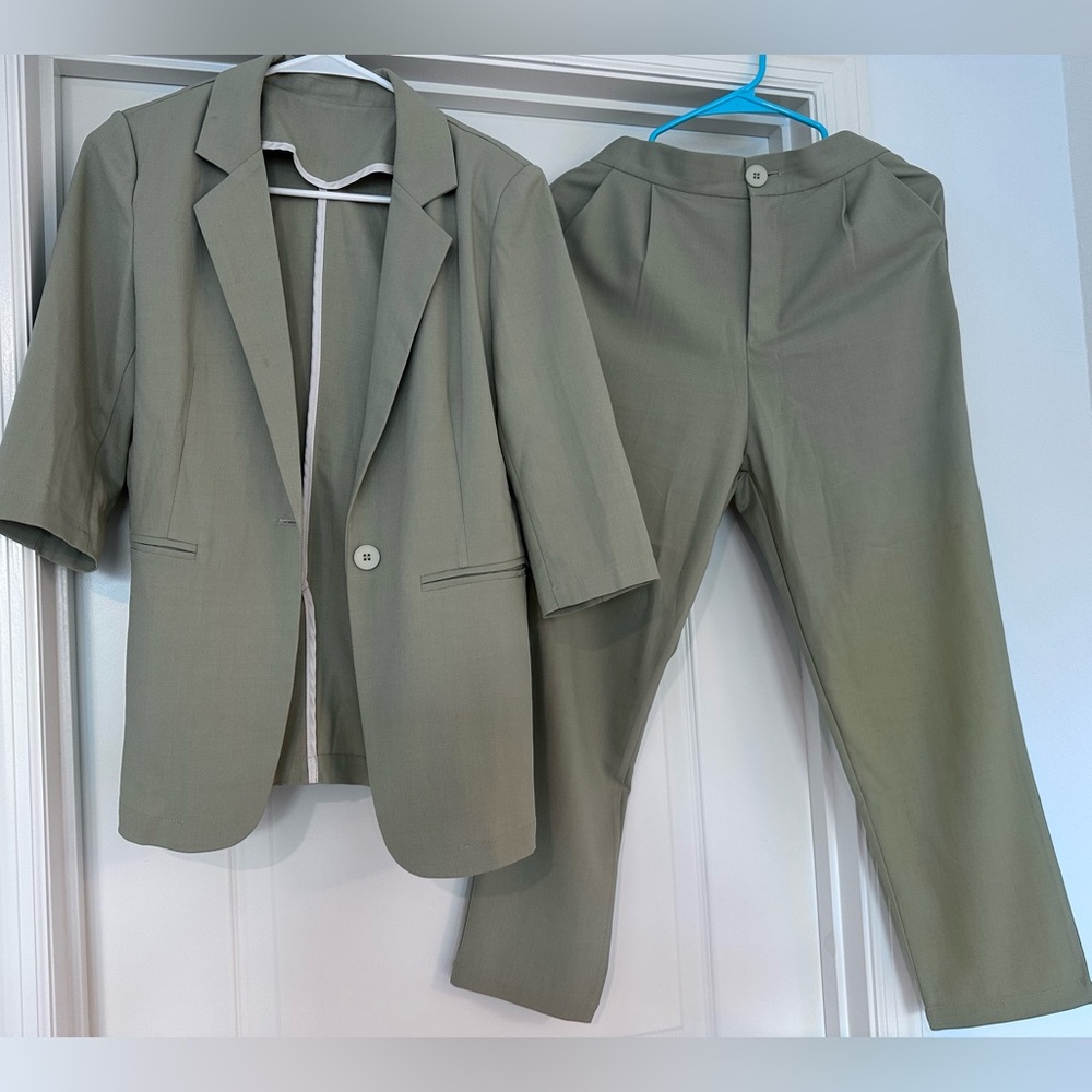 One set never wear， avocado green